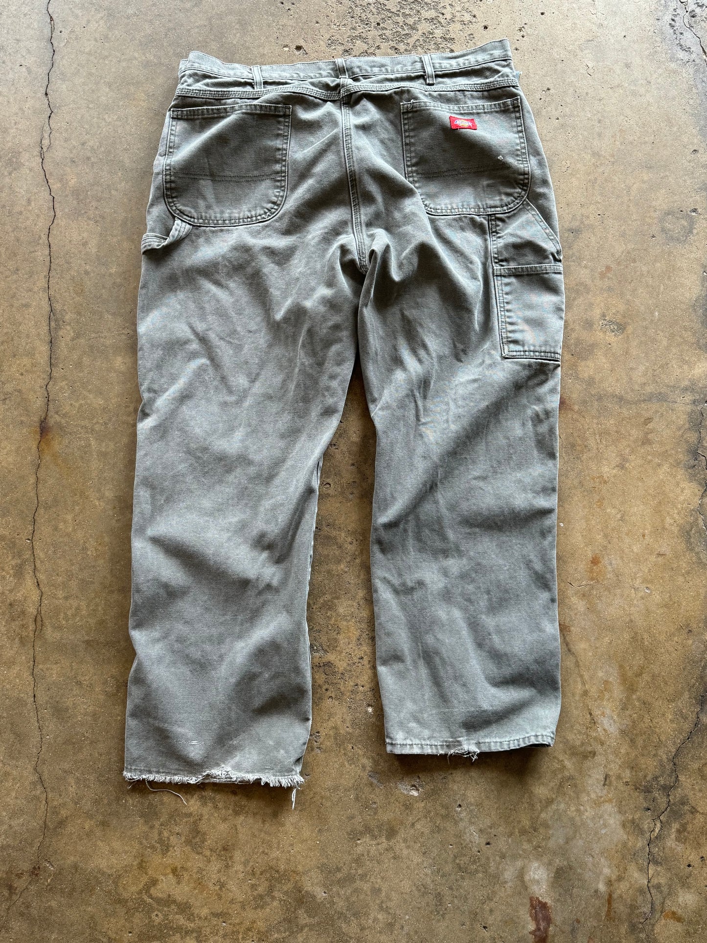 40 - Faded Gray Vintage Dickies Carpenter Pants