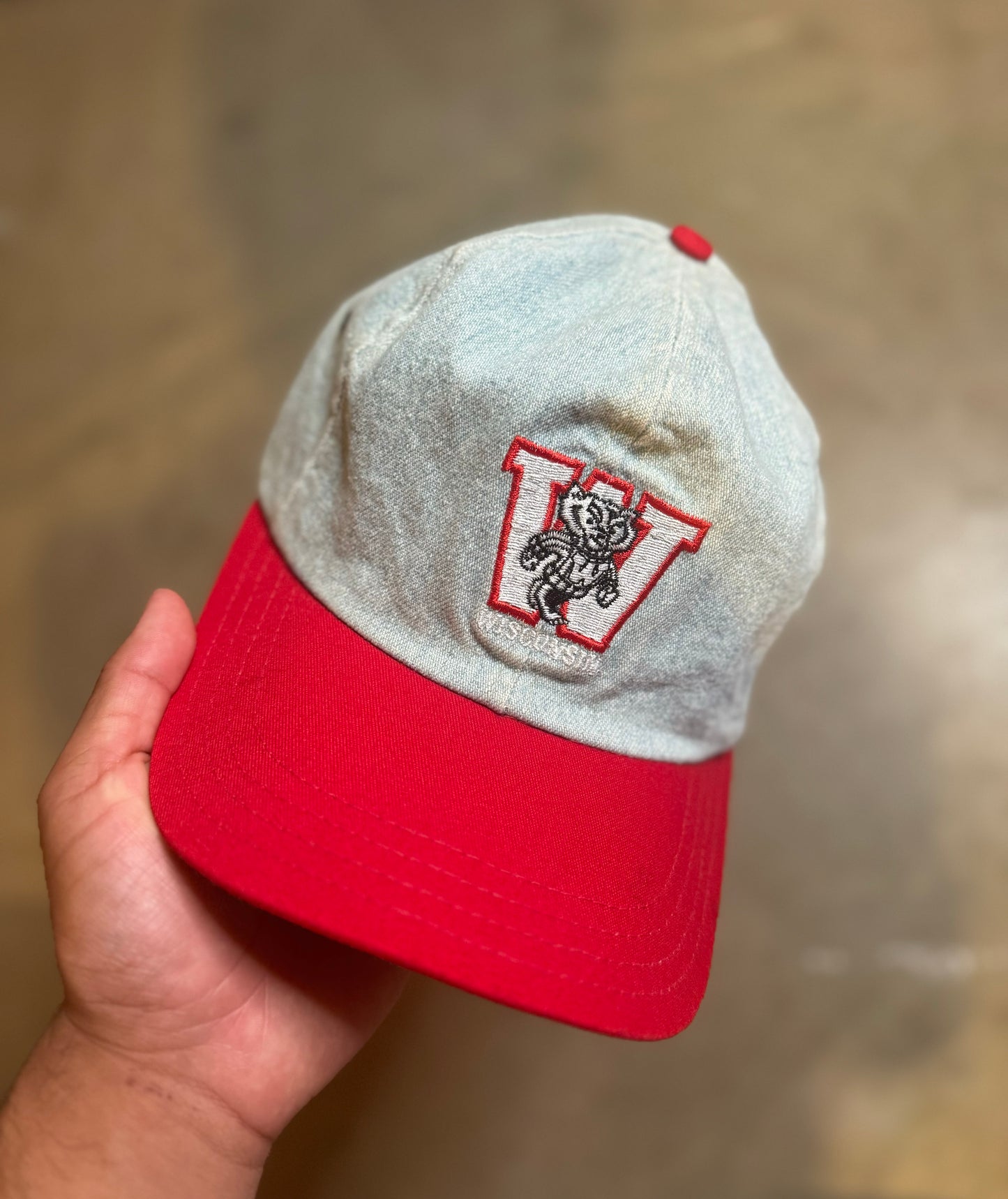 90s Wisconsin Badgers Vintage Hat