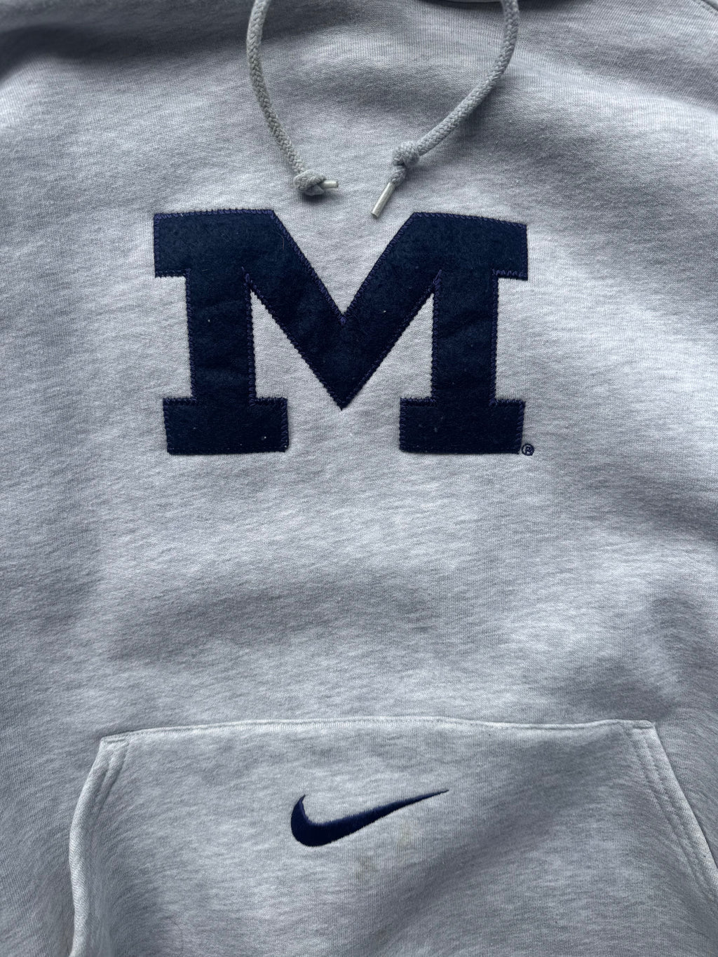 (XXL) 90s Nike Team Michigan Hoodie
