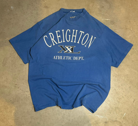 XL-90s Creighton University Vintage Tee