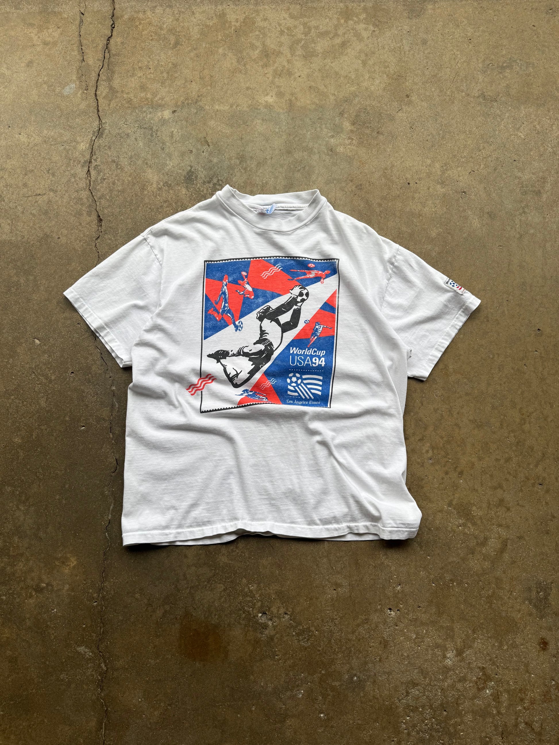 (L) 90s USA World Cup Graphic Tee