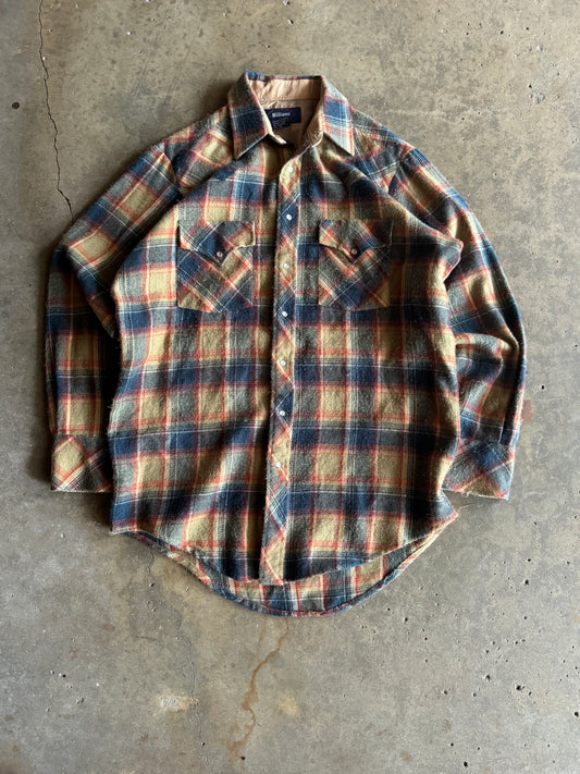 L - Vintage Williams Bay Faded Flannel