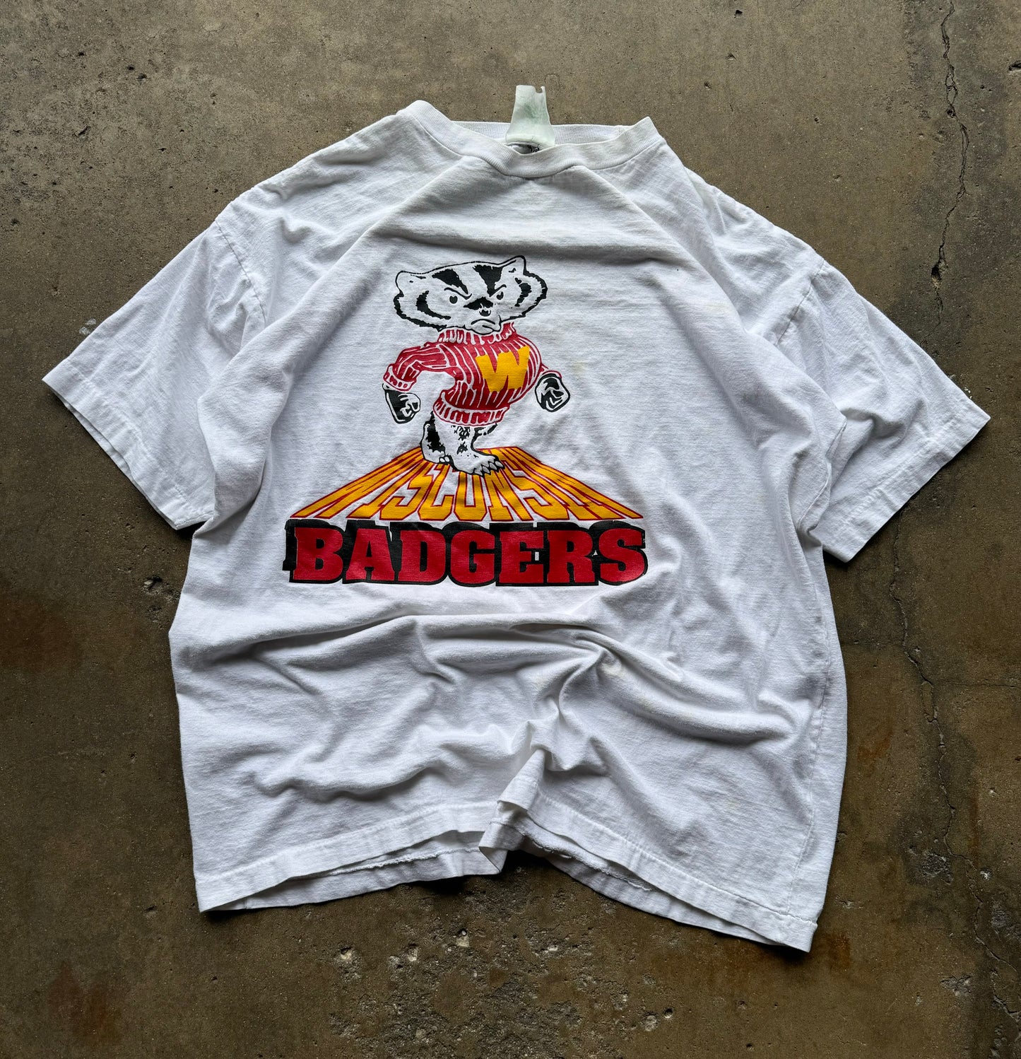 XL - Vintage Wisconsin Badgers Tee