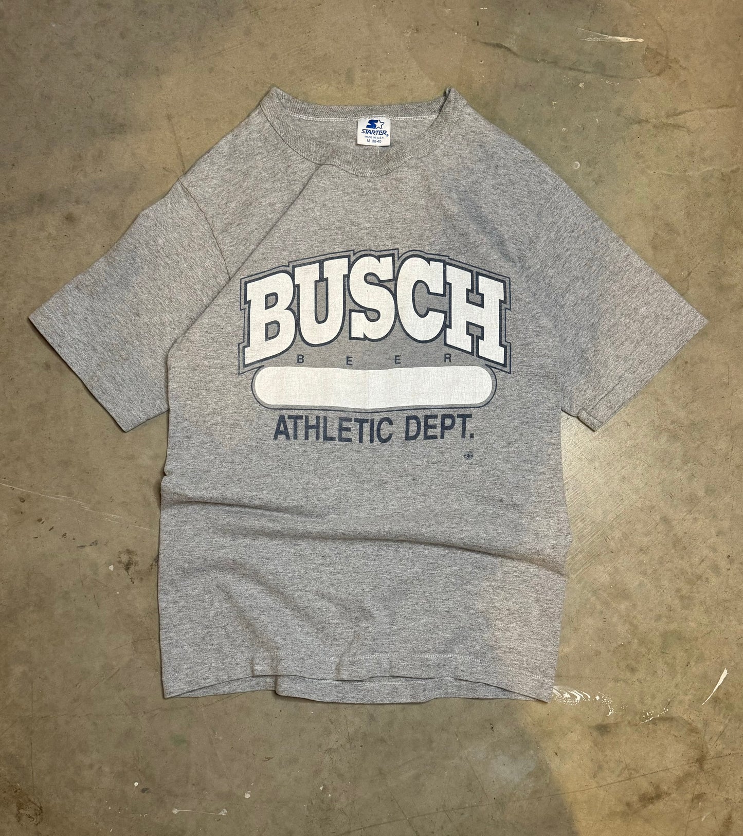 S-90s Bush Beer Athletic Dept. Vintage tee