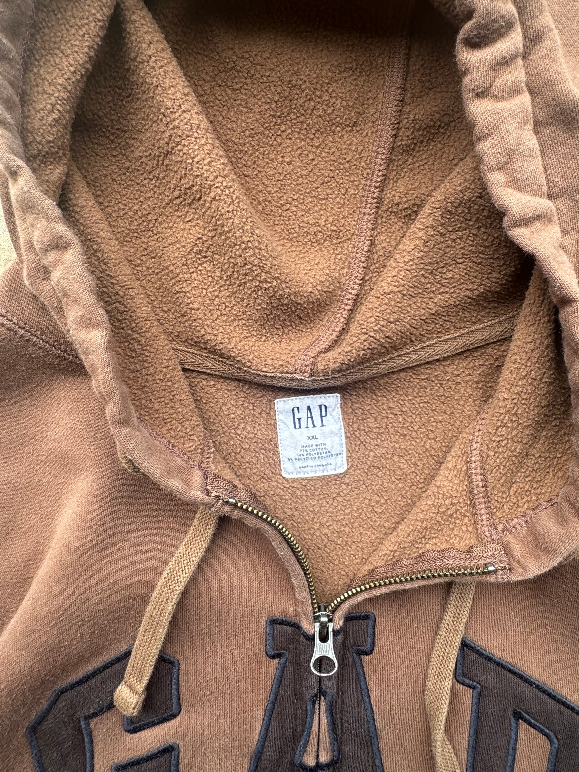 (XL) 00s GAP Zip-up Sweatshirt