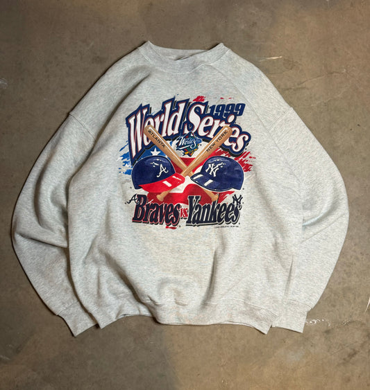 XL - Vintage New York Yankees World Series Crewneck