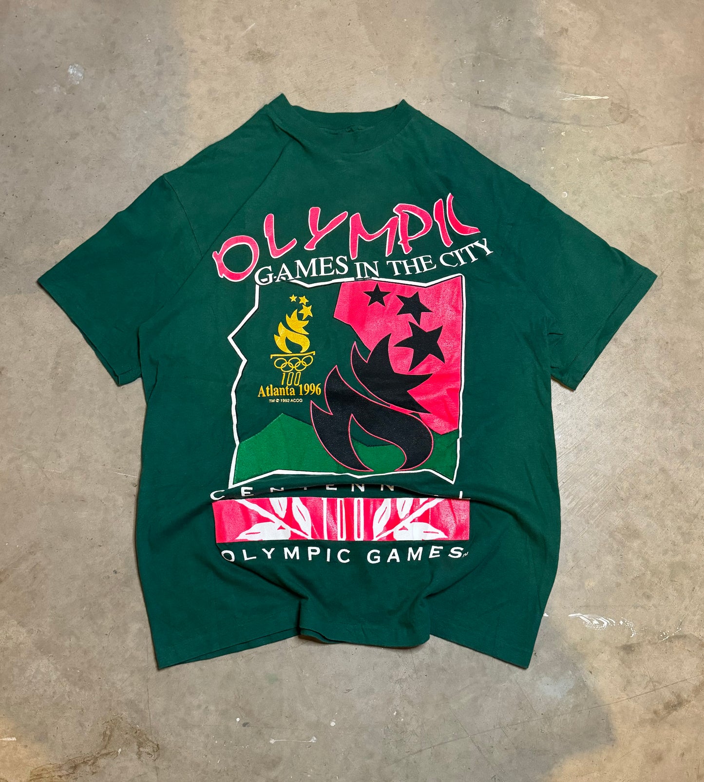 L-90s Atlanta Olympics Vintage Tee