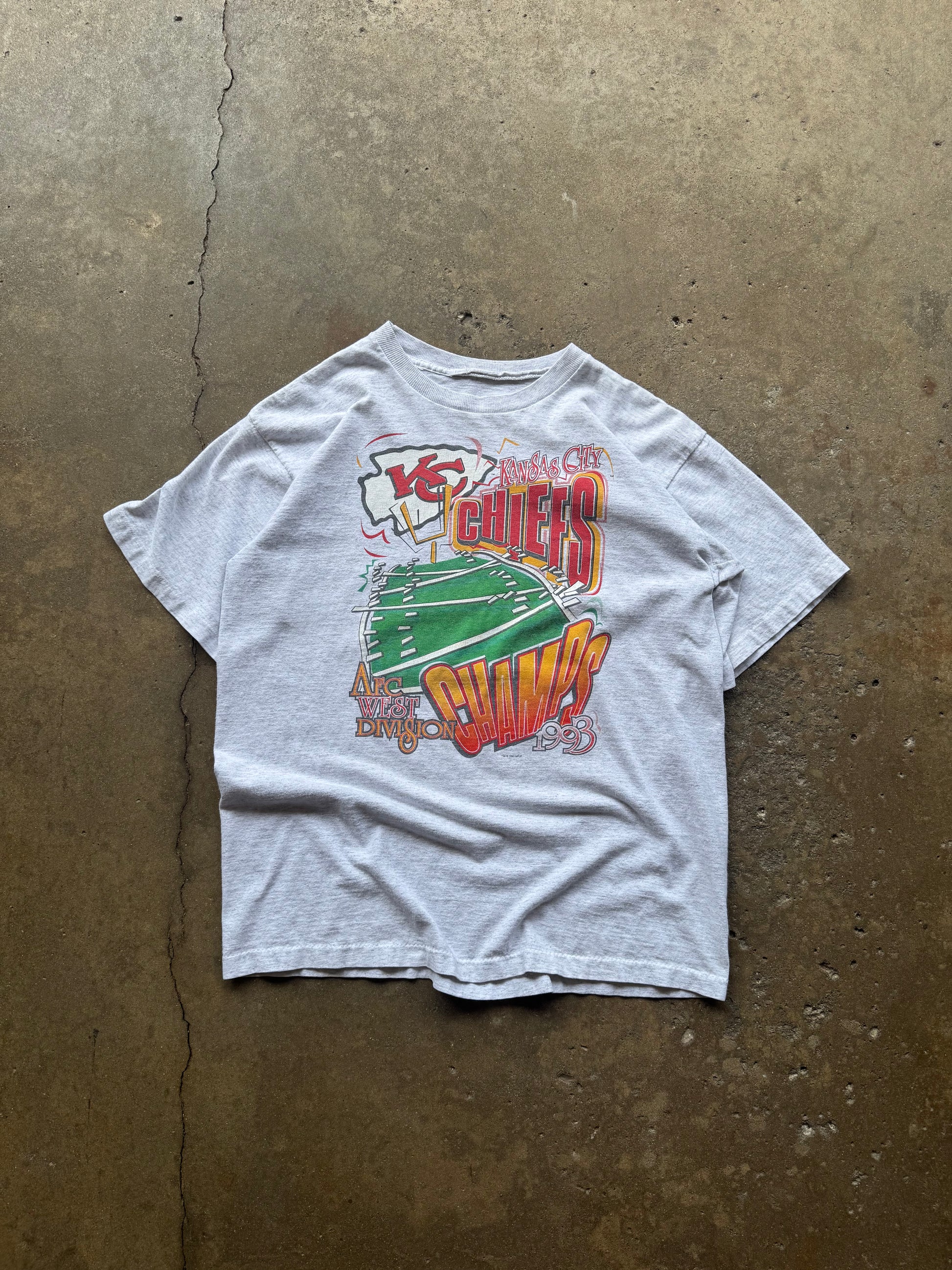 (M) 90s Kansas City Chiefs Division Champs Tee