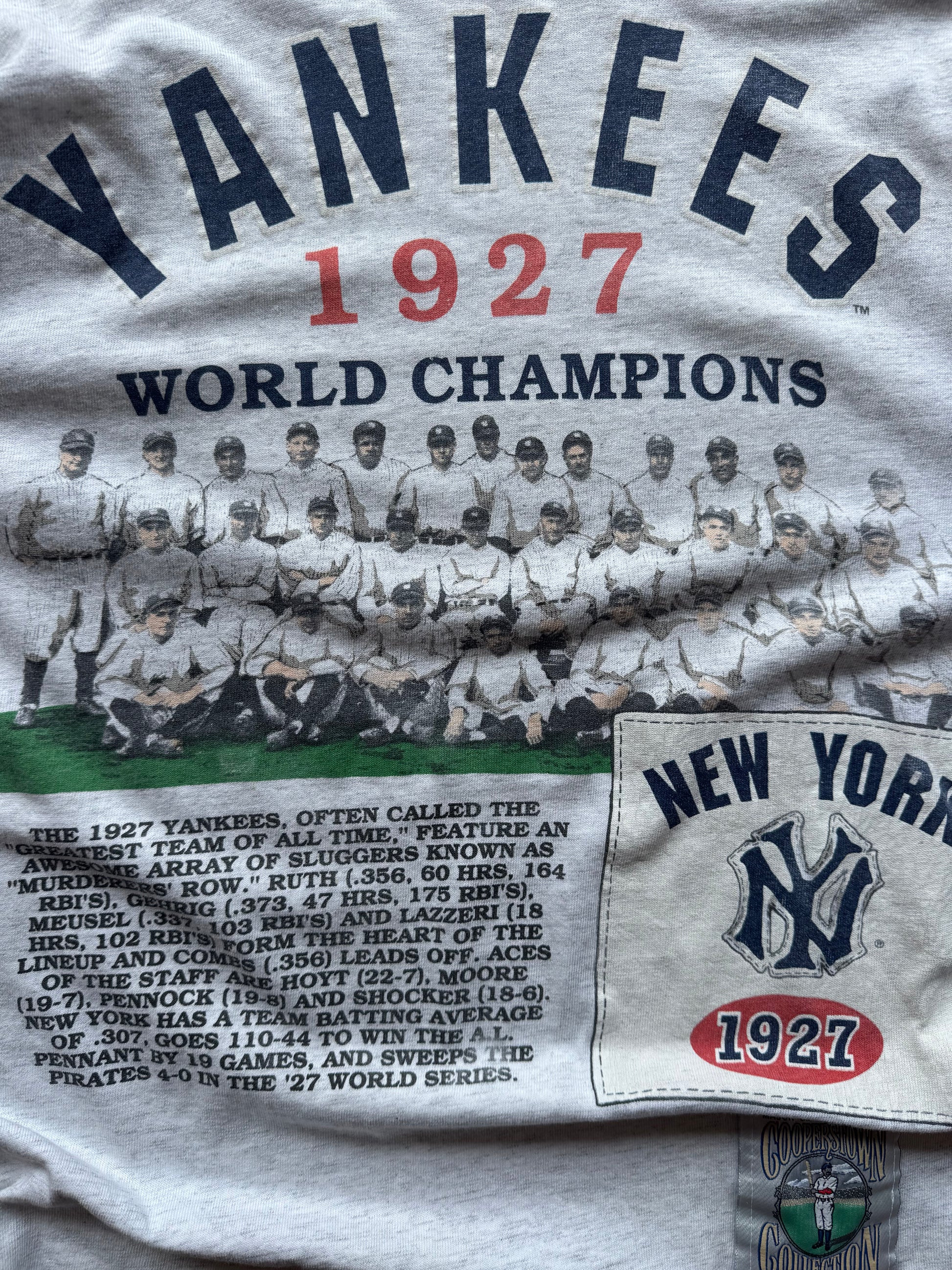 (L) 90s New York Yankees Long Gone Tee