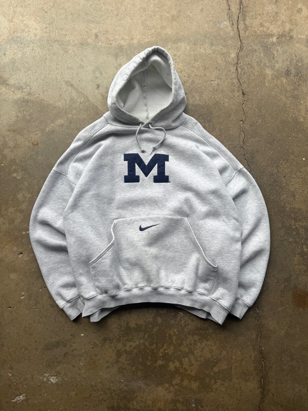 (XXL) 90s Nike Team Michigan Hoodie