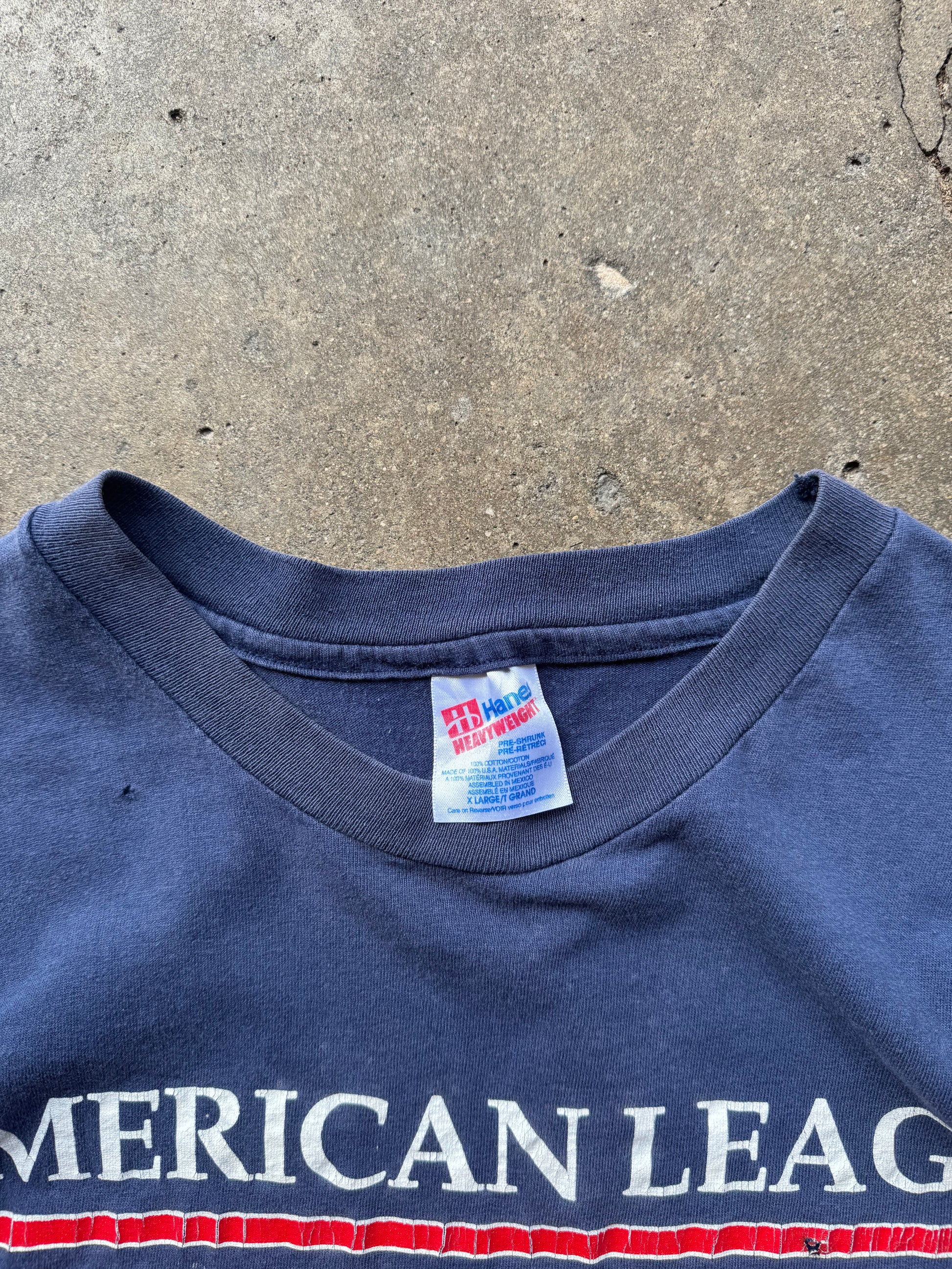 (XL) 90s New York Yankees Logo Tee