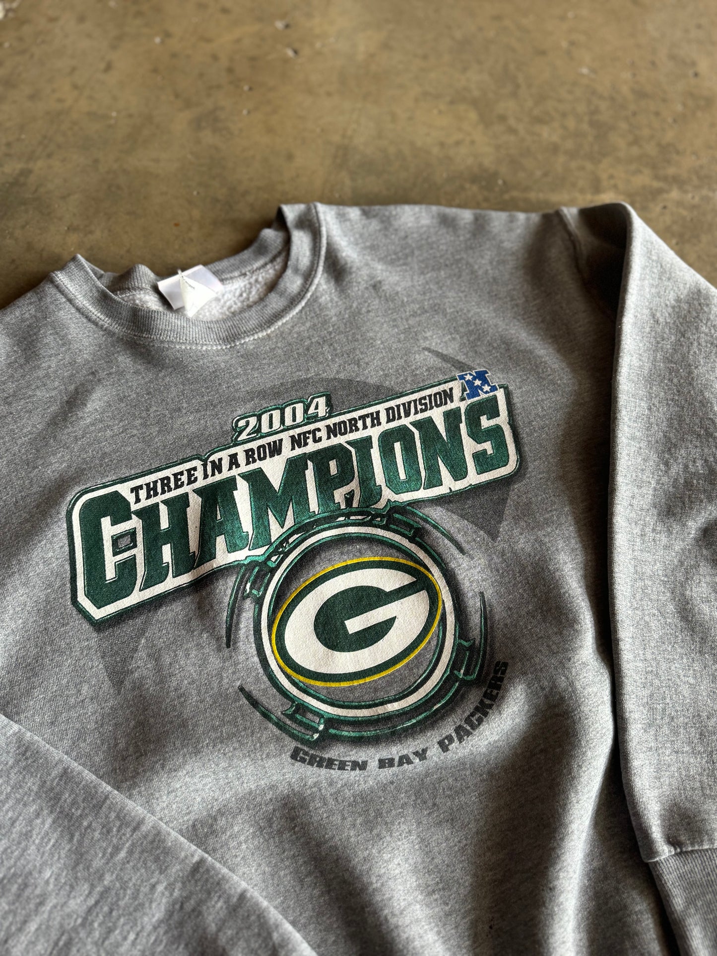 M - Vintage Green Bay Packers Crewneck