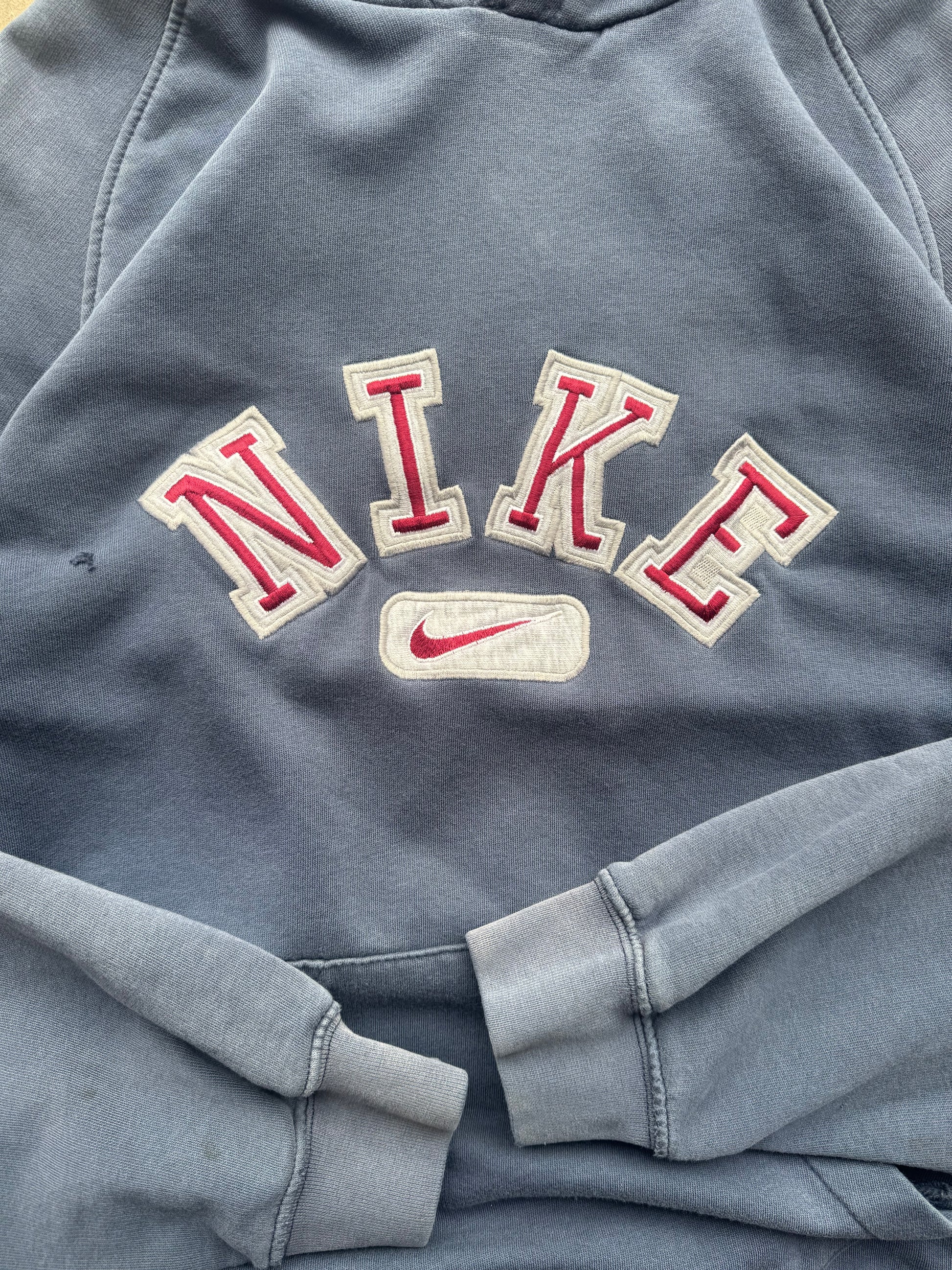 (XL) 00s Nike Spell-Out Hoodie