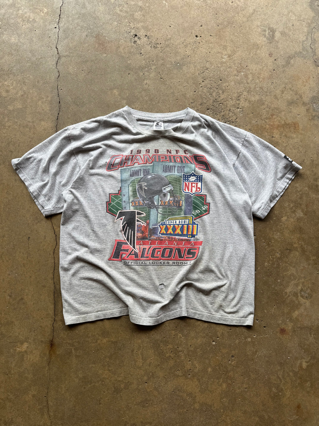 (XXL) 90s Atlanta Falcons NFC Champs Tee