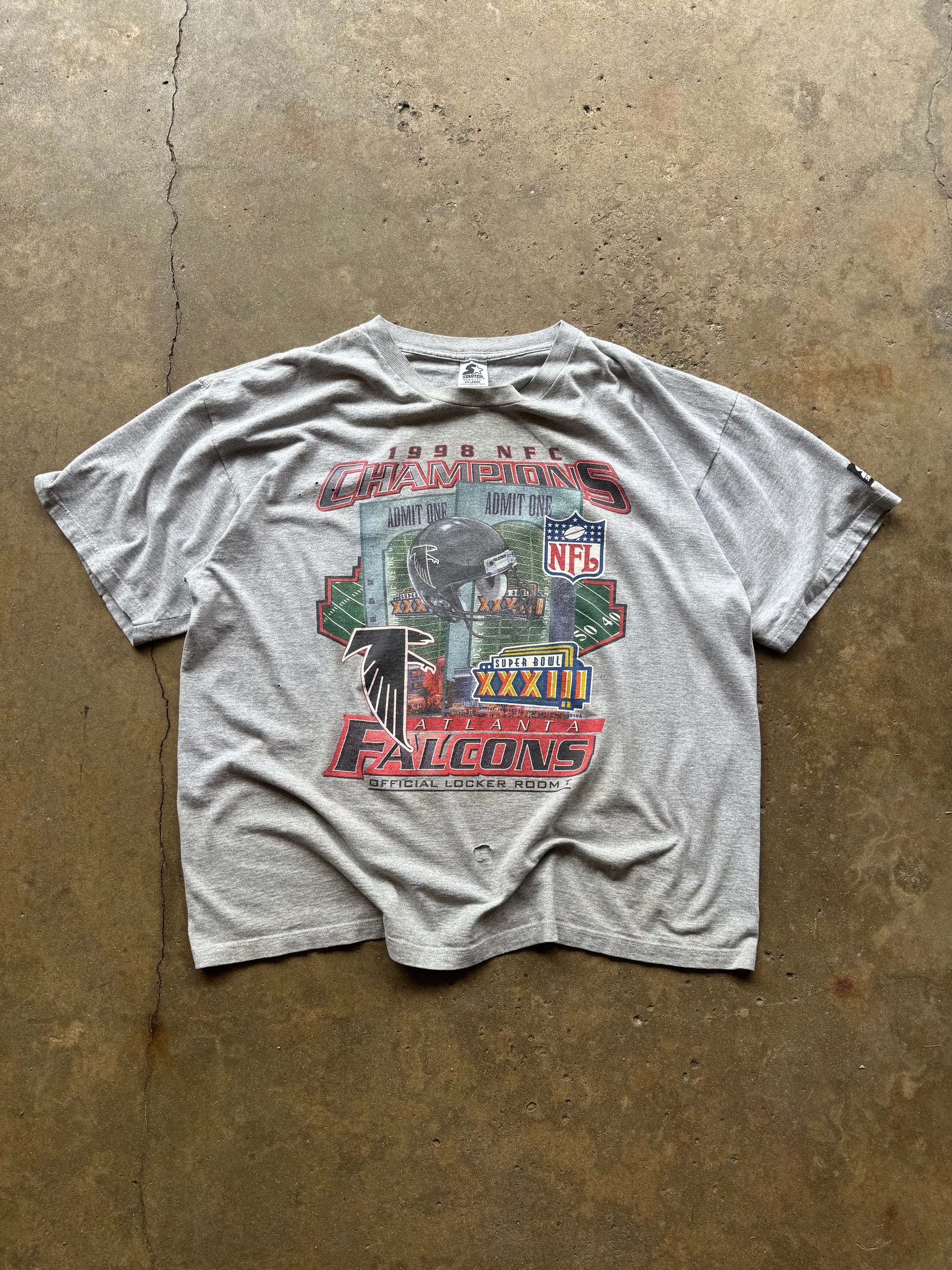 (XXL) 90s Atlanta Falcons NFC Champs Tee