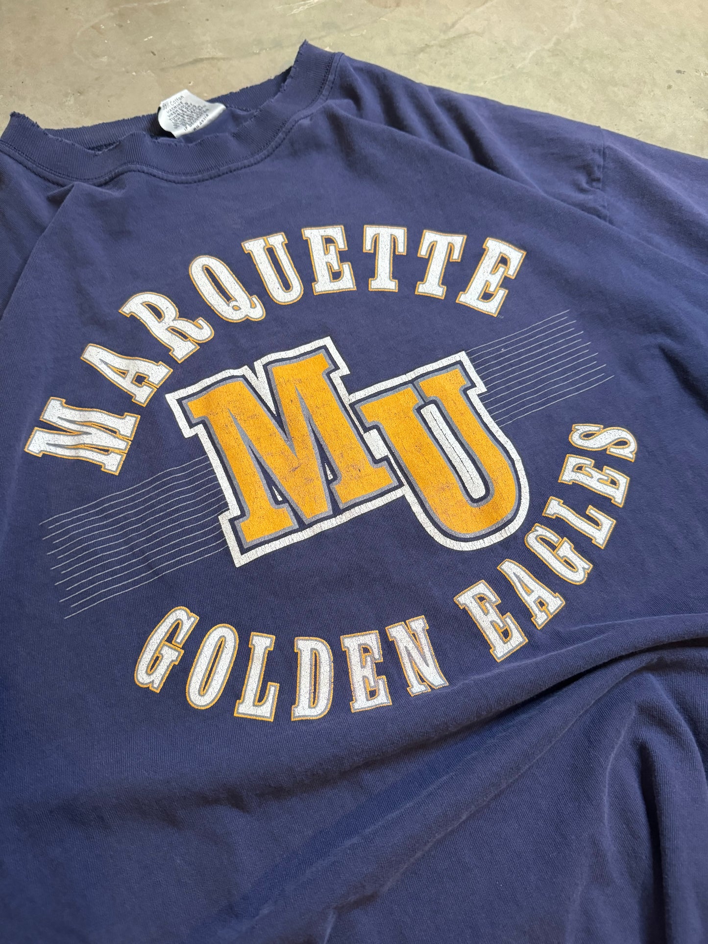 XL - Vintage Marquette Golden Eagles Tee