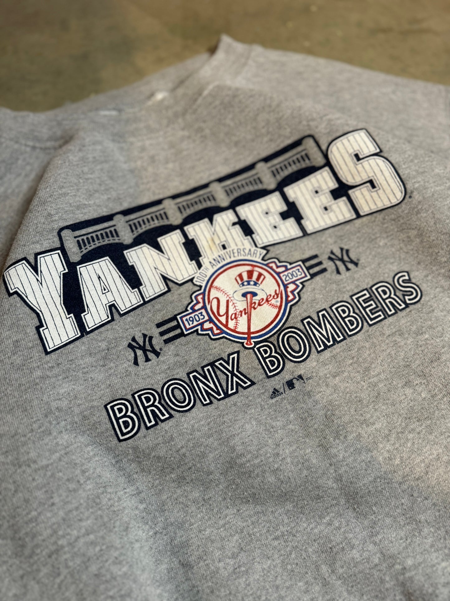 M - Vintage New York Yankees Crewneck