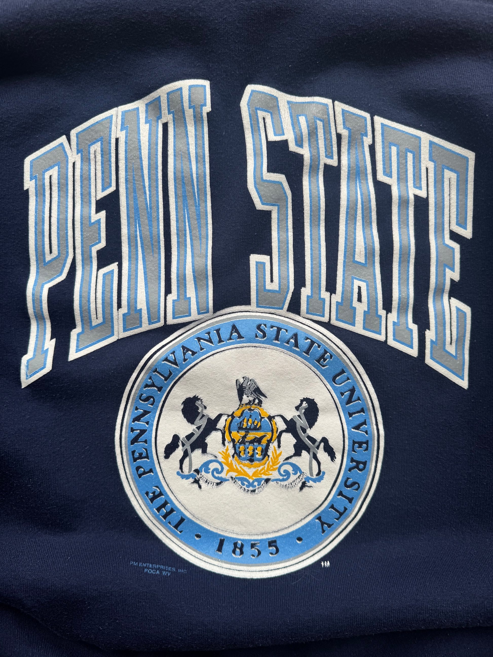 (M) 90s Penn State Logo Crewneck