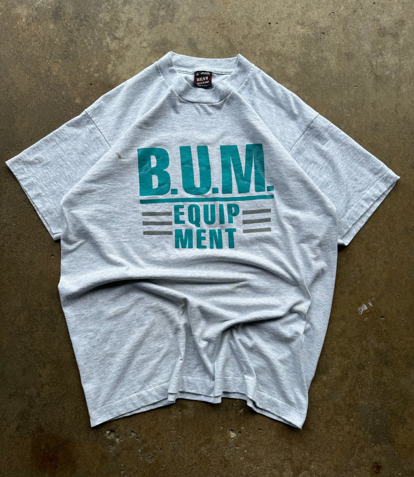 L - Vintage B.U.M. Equipment Tee