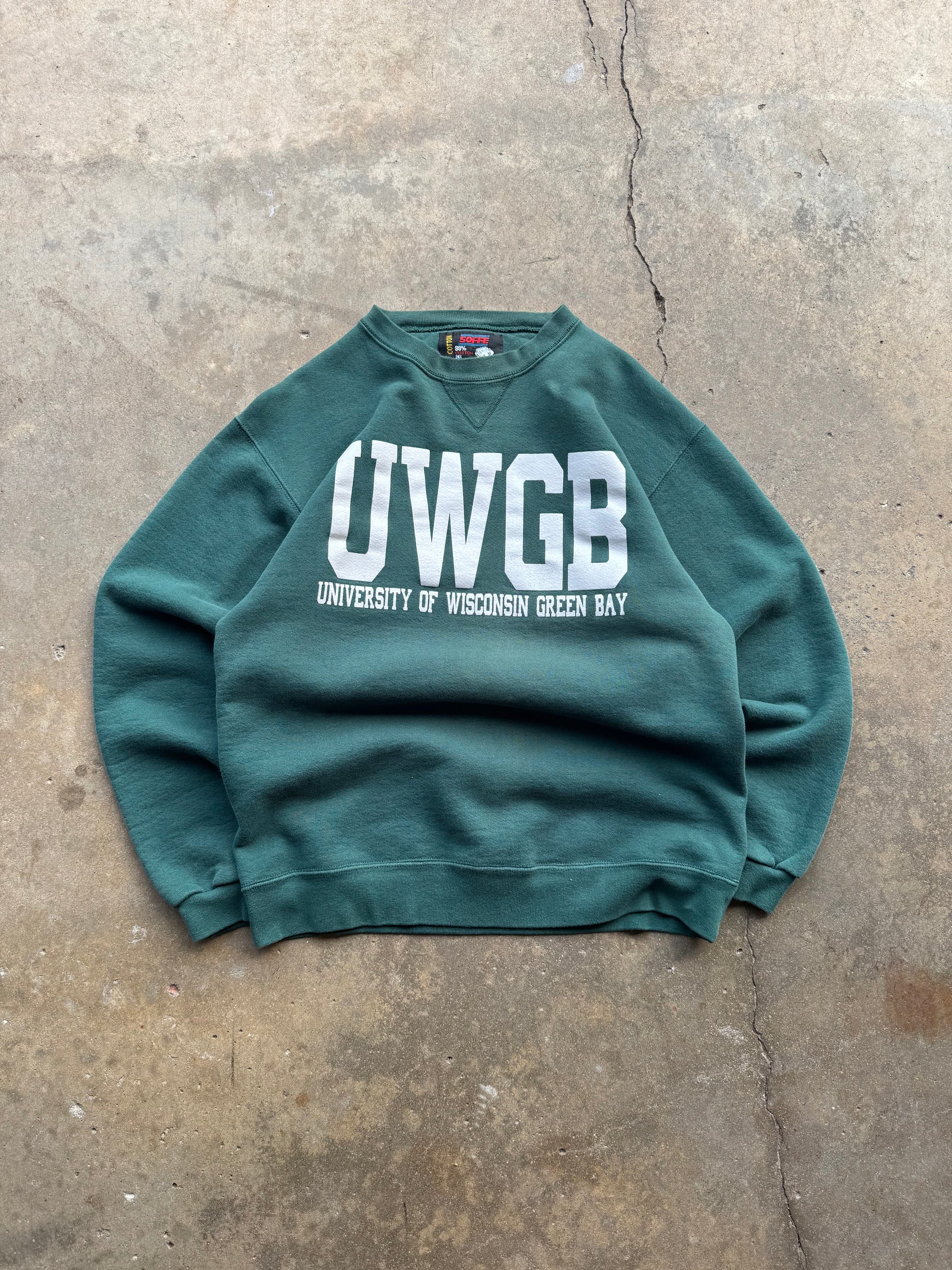 (M) 90s University of Green Bay Crewneck