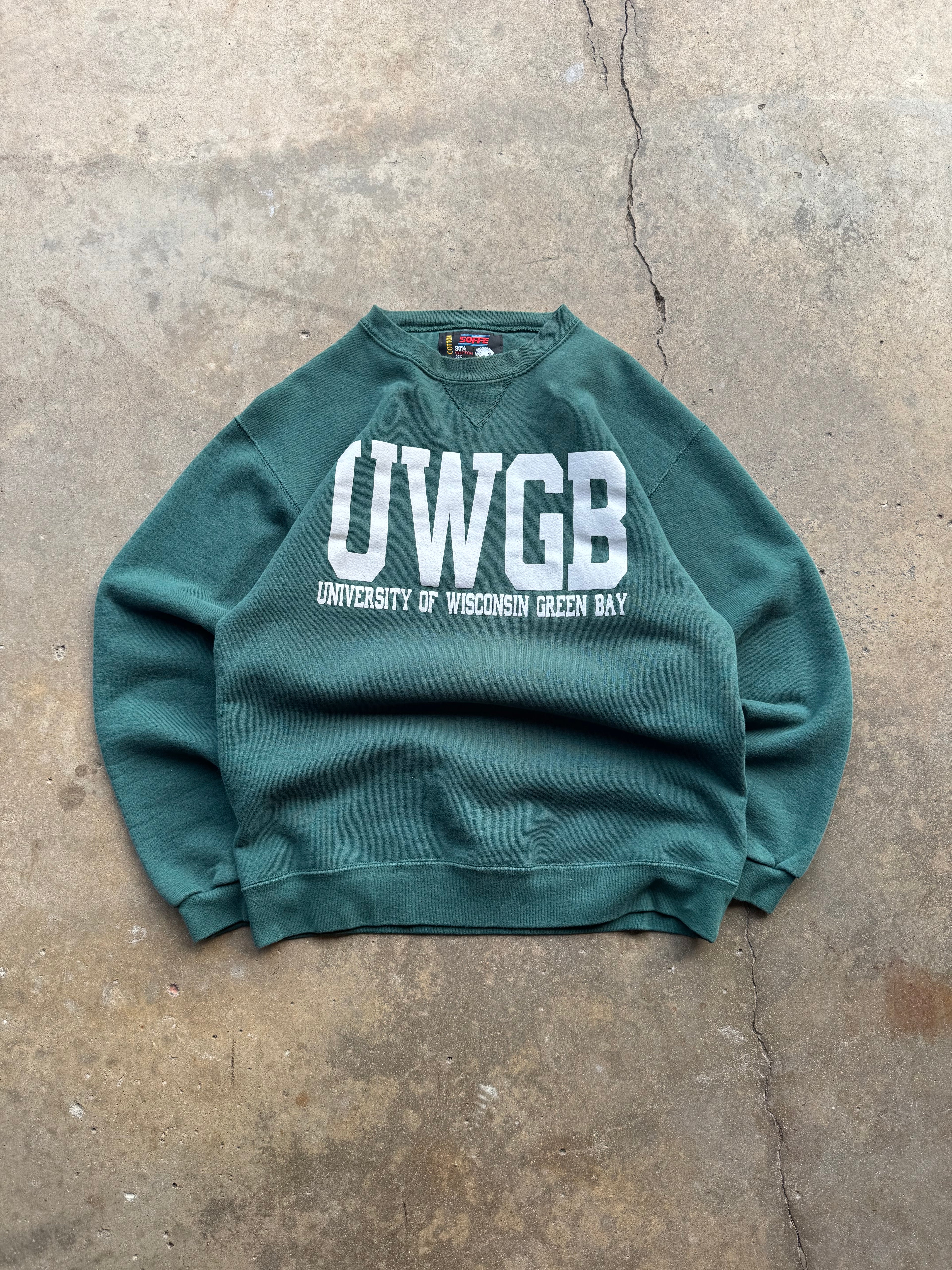 (M) 90s University of Green Bay Crewneck
