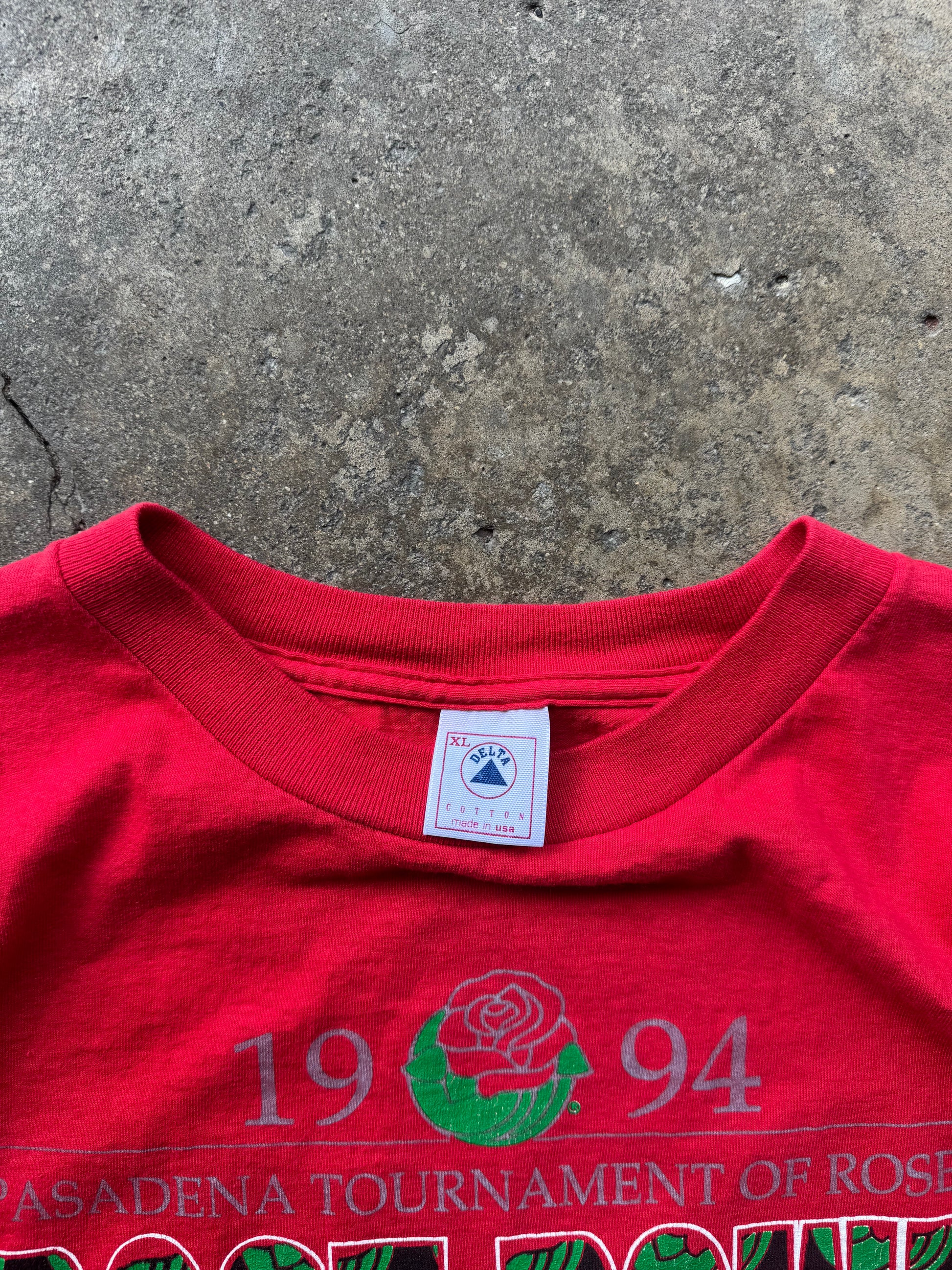 (XL) 90s Wisconsin Badgers Rose Bowl Champs Tee