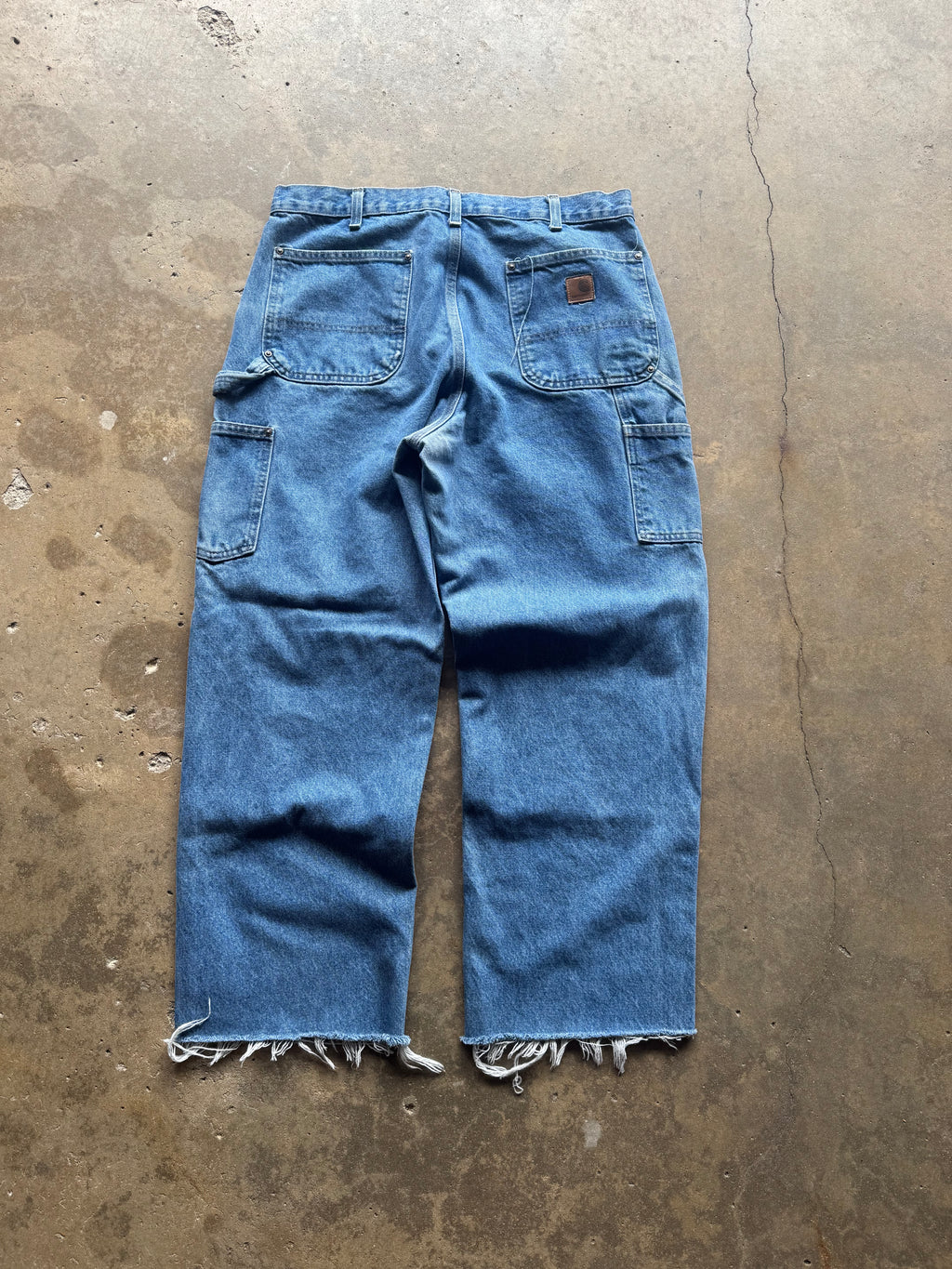 (36) 00s Denim Carhartt Double Knee Pants