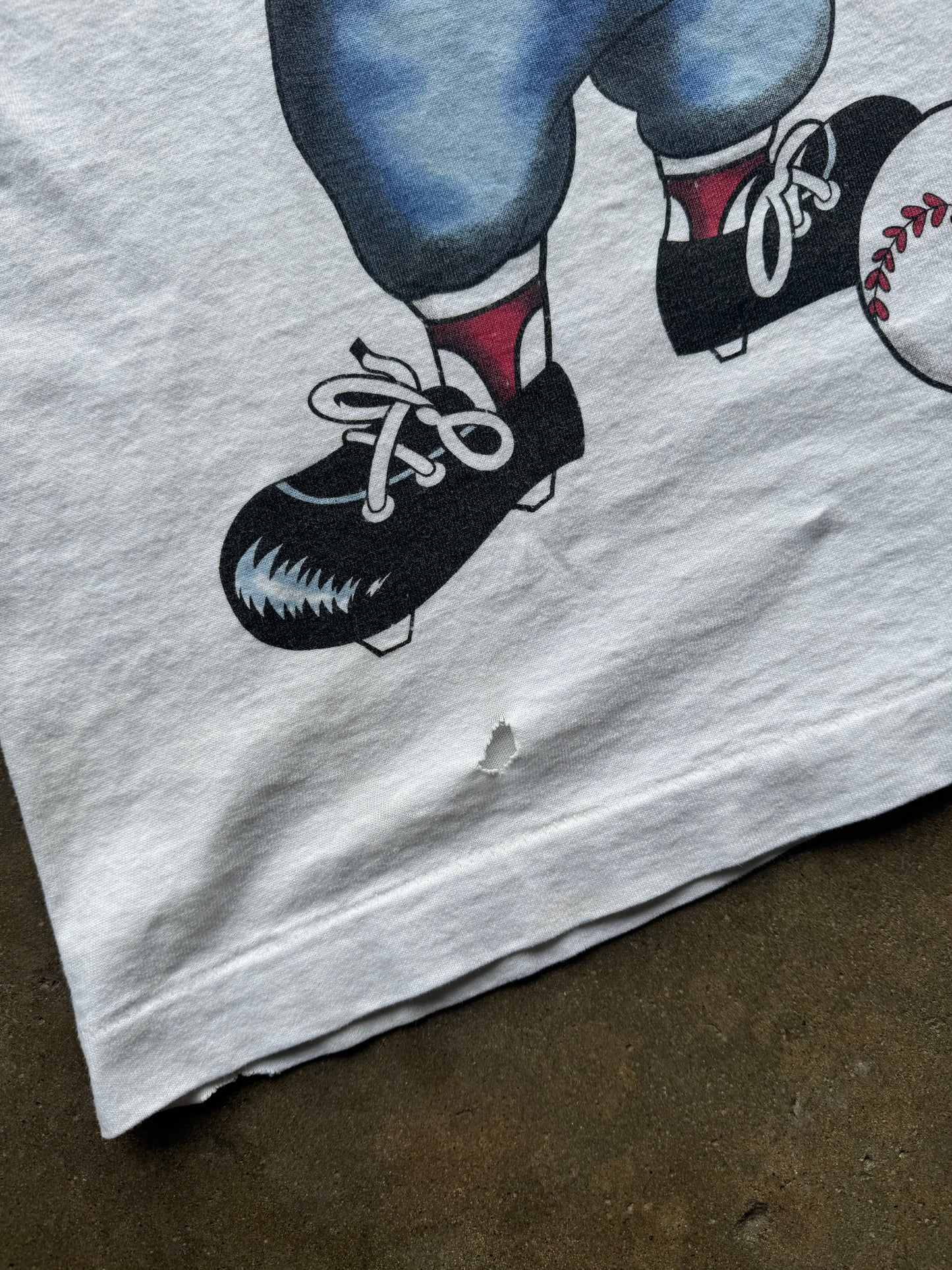 XL - Vintage All Star Baseball Loony Tunes Tee