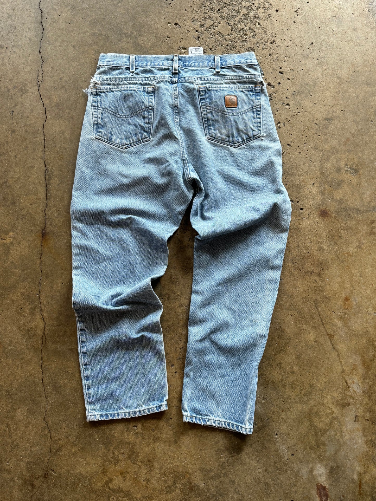 36 - Vintage Washed Carhartt Jeans