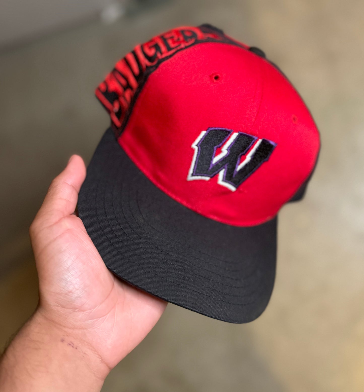 90s Wisconsin Badgers Vintage Hat