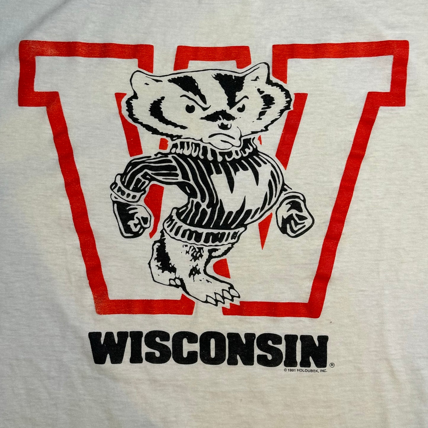 L-90s Wisconsin Badgers Vintage Tee