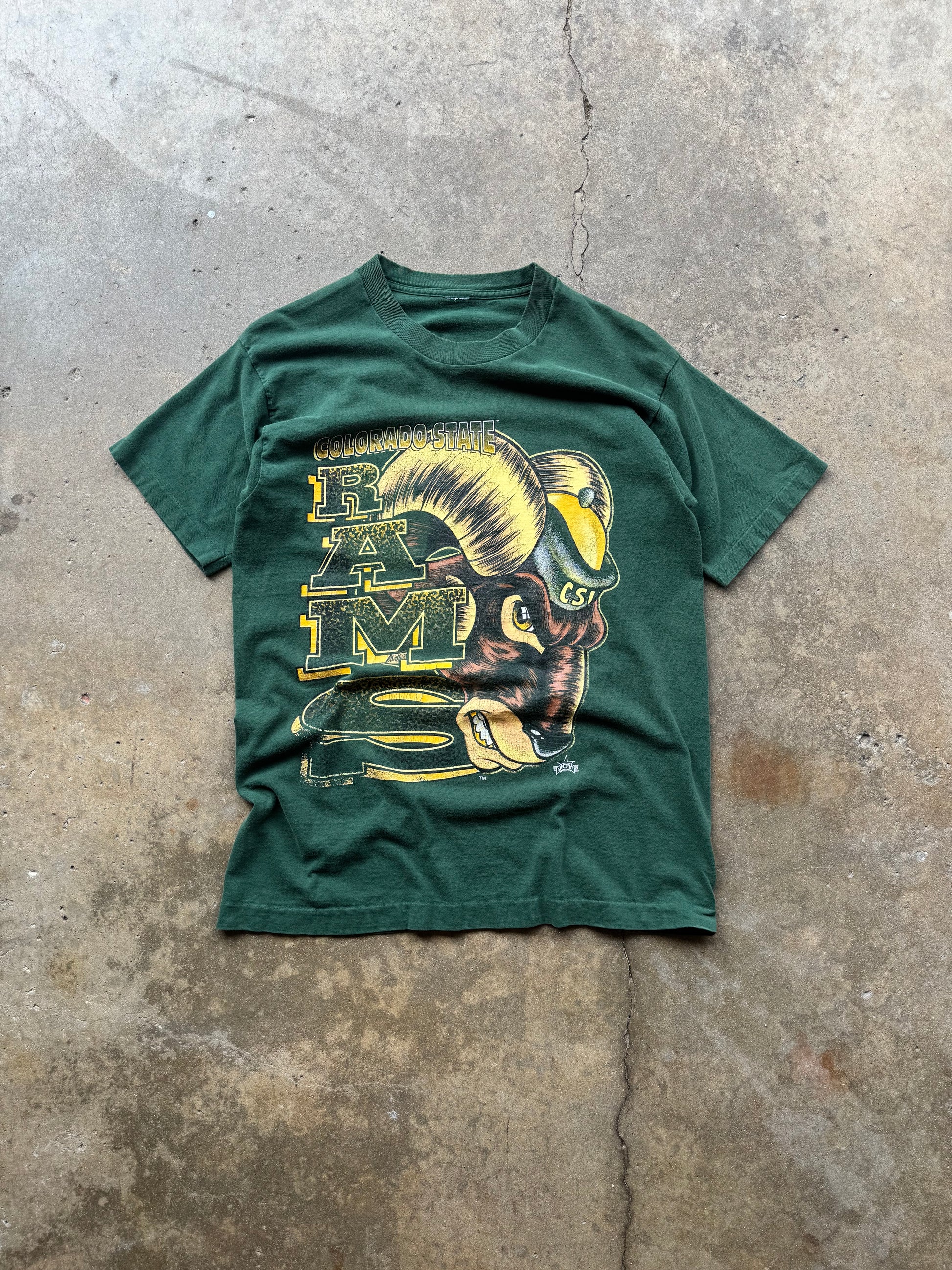 (L) 90s Colorado State Rams Tee