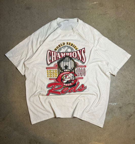 XL - Vintage Cincinnati Reds World Series Champs tee