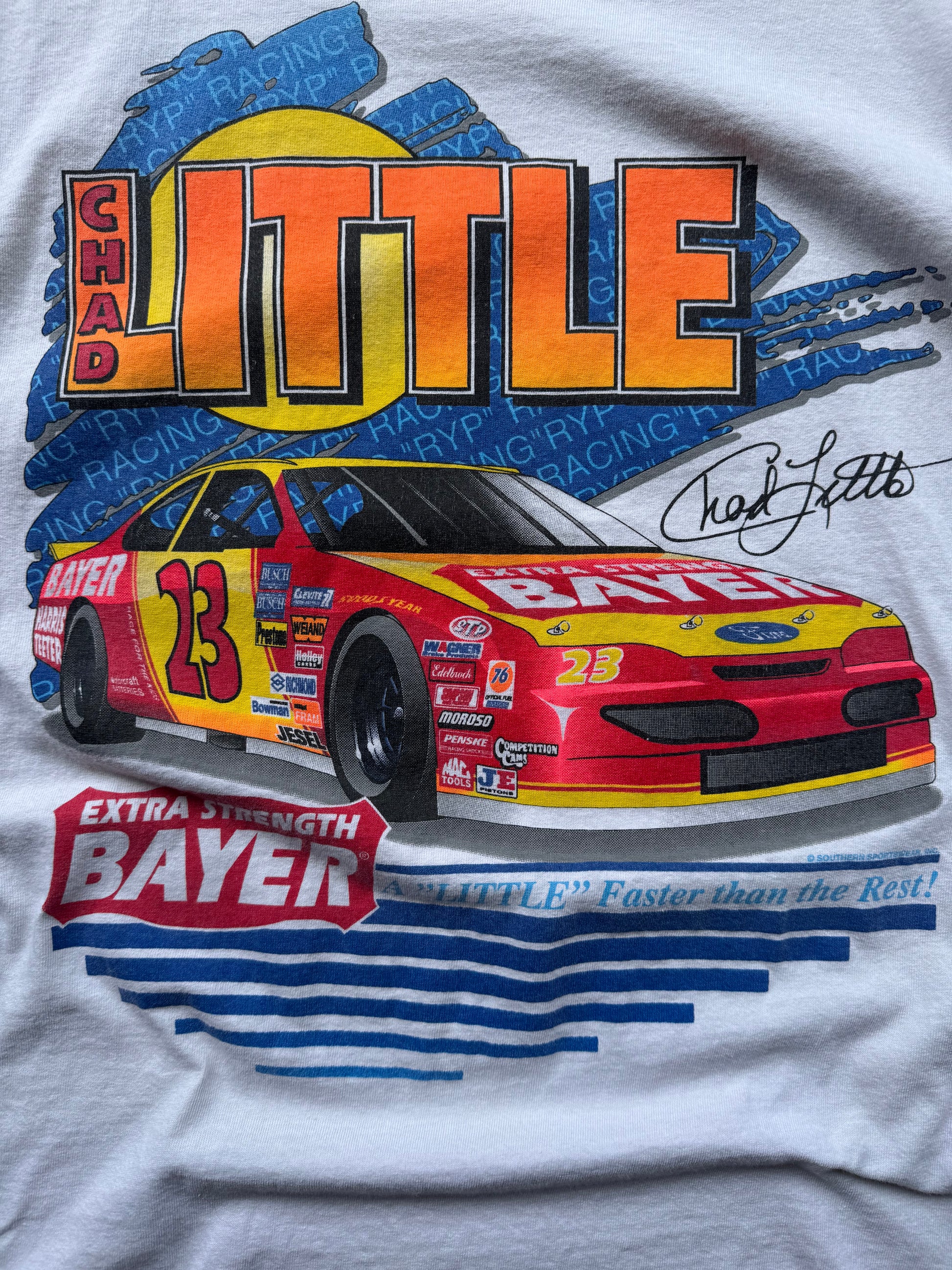 (XL) 90s Nascar Chad Little Racing Tee