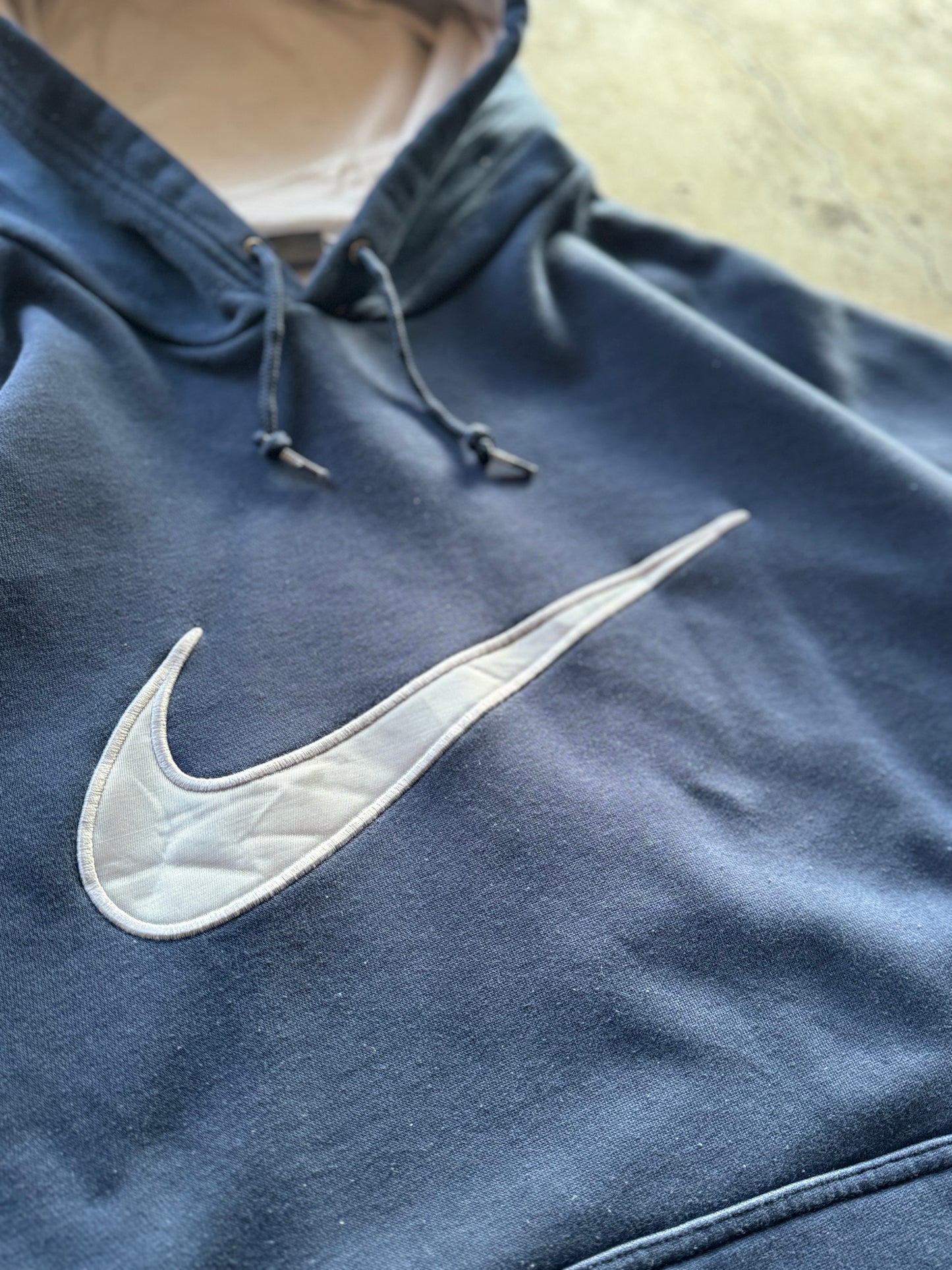 XXL - Dark blue Vintage Nike Hoodie