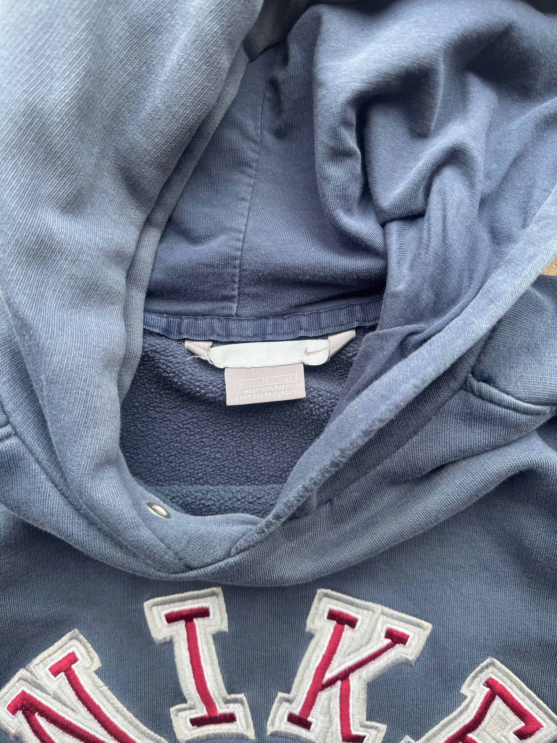 (XL) 00s Nike Spell-Out Hoodie