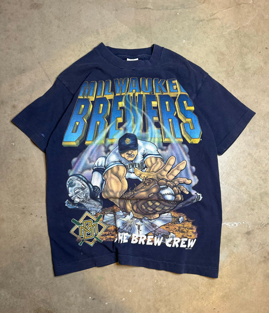 M - Vintage Milwaukee Brewers Salem Tee