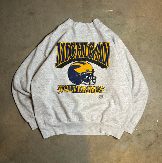 M - Vintage Michigan Wolverines Crewneck