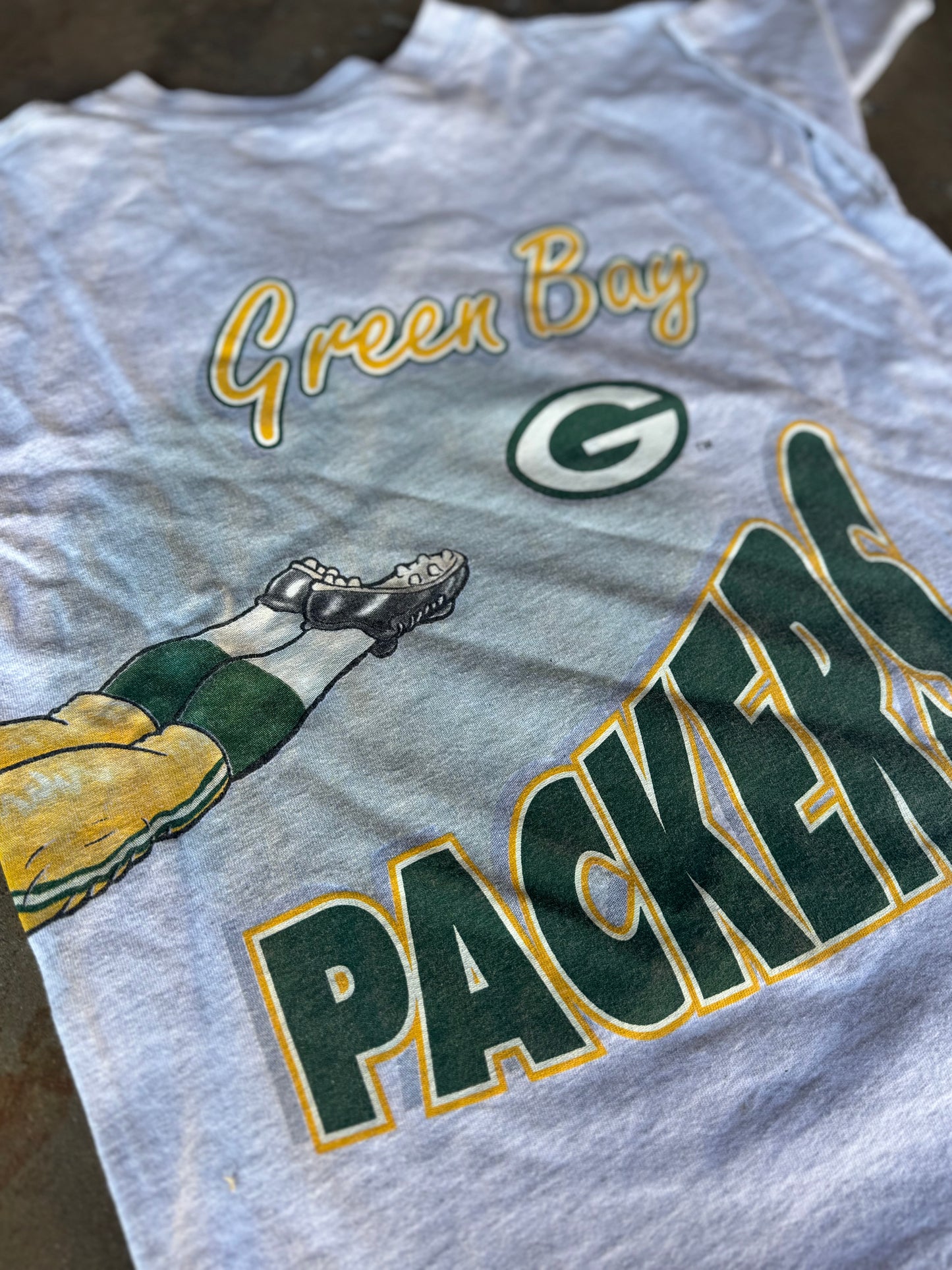 S-90s Green Bay Packers Wrap Around Vintage Tse