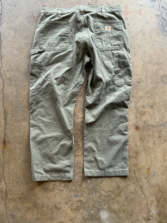 36 - Vintage Green Carhartt Carpenter Pants