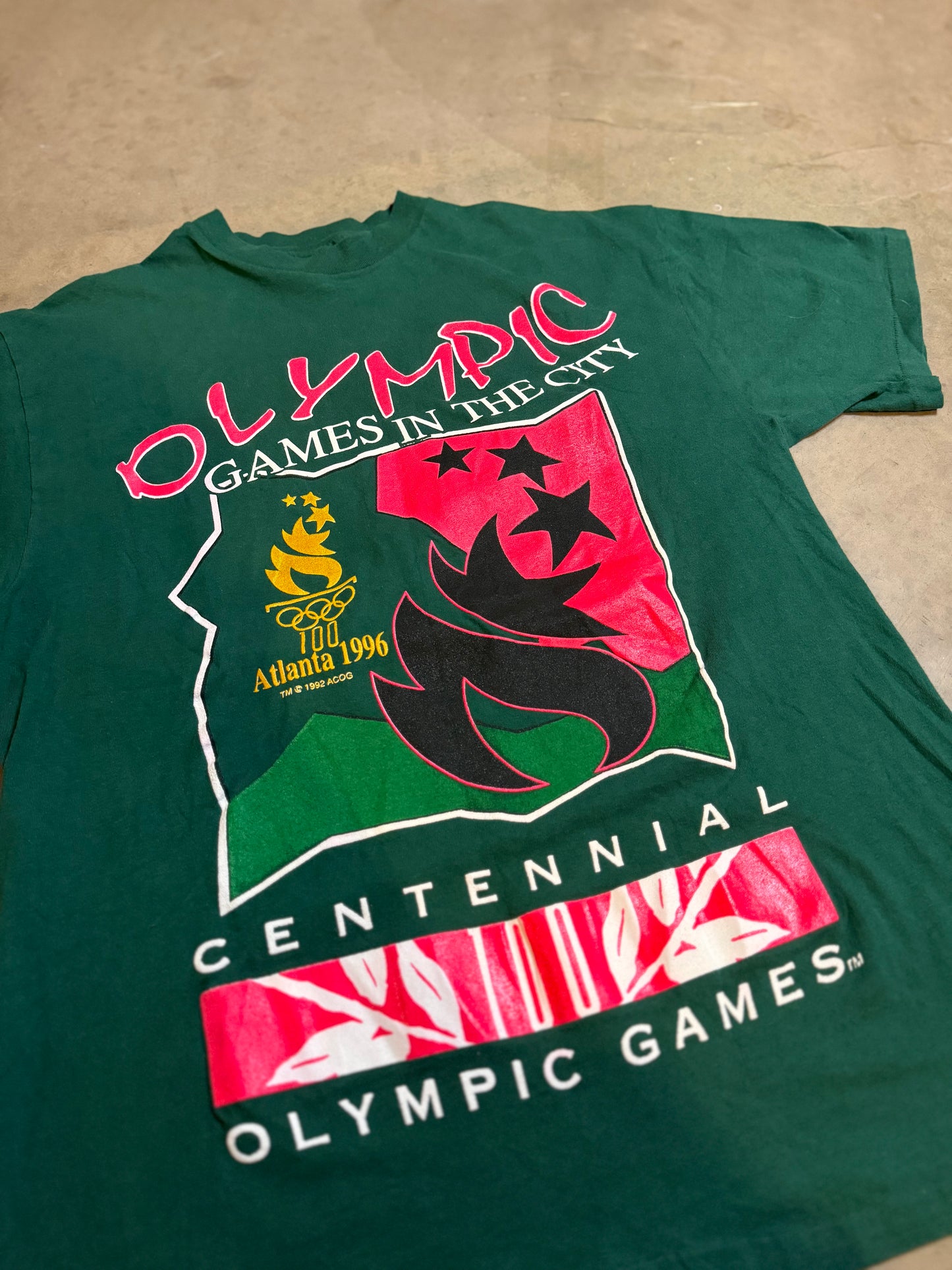 L-90s Atlanta Olympics Vintage Tee