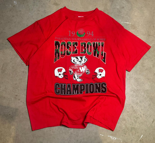 XL-90s Wisconsin Badgers Vintage Tee