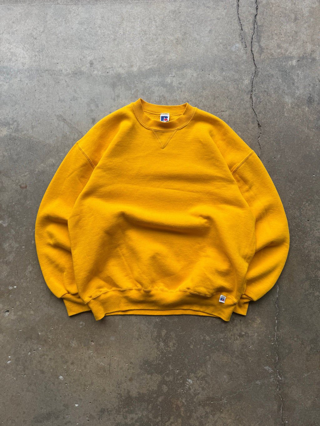 (XL) 90s Russell Athletic Blank Crewneck