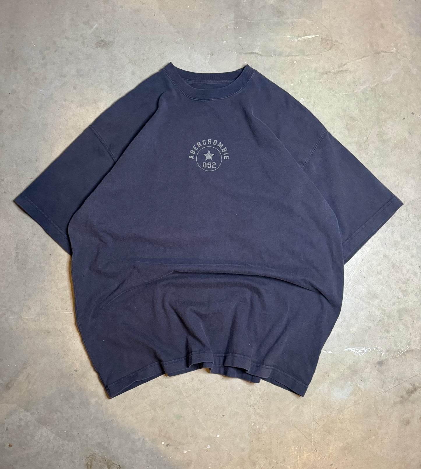 L - Vintage Faded Abercrombie and Finch Tee