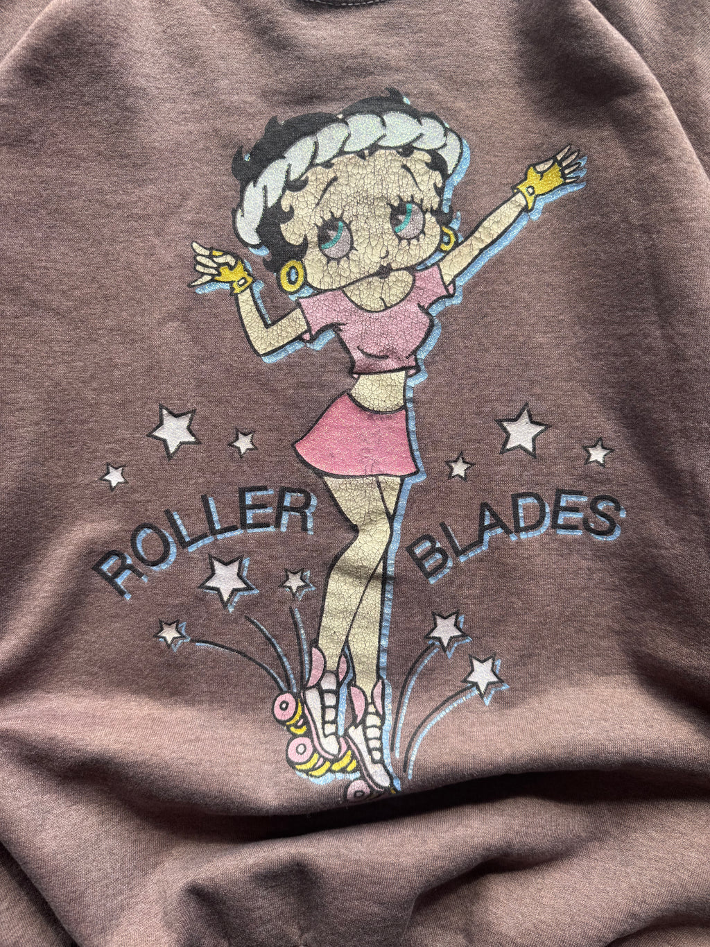 (S) 00s Moca Betty Boop Crewneck