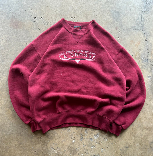 L - Vintage University of Lacrosse Crewneck