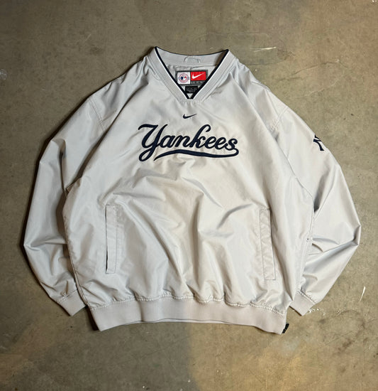 L - Vintage Nike New York Yankees Windbreaker Jacket