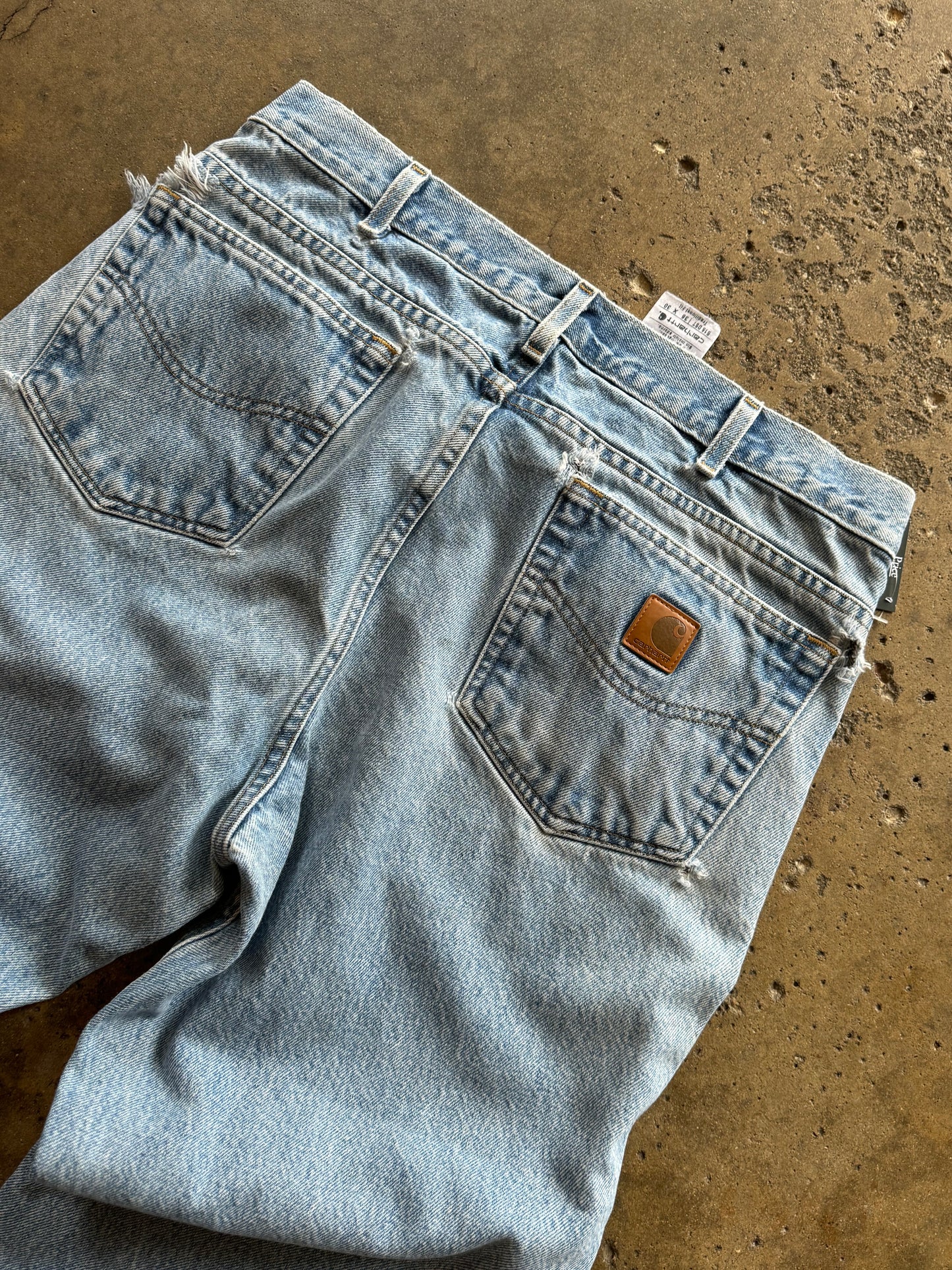 36 - Vintage Washed Carhartt Jeans