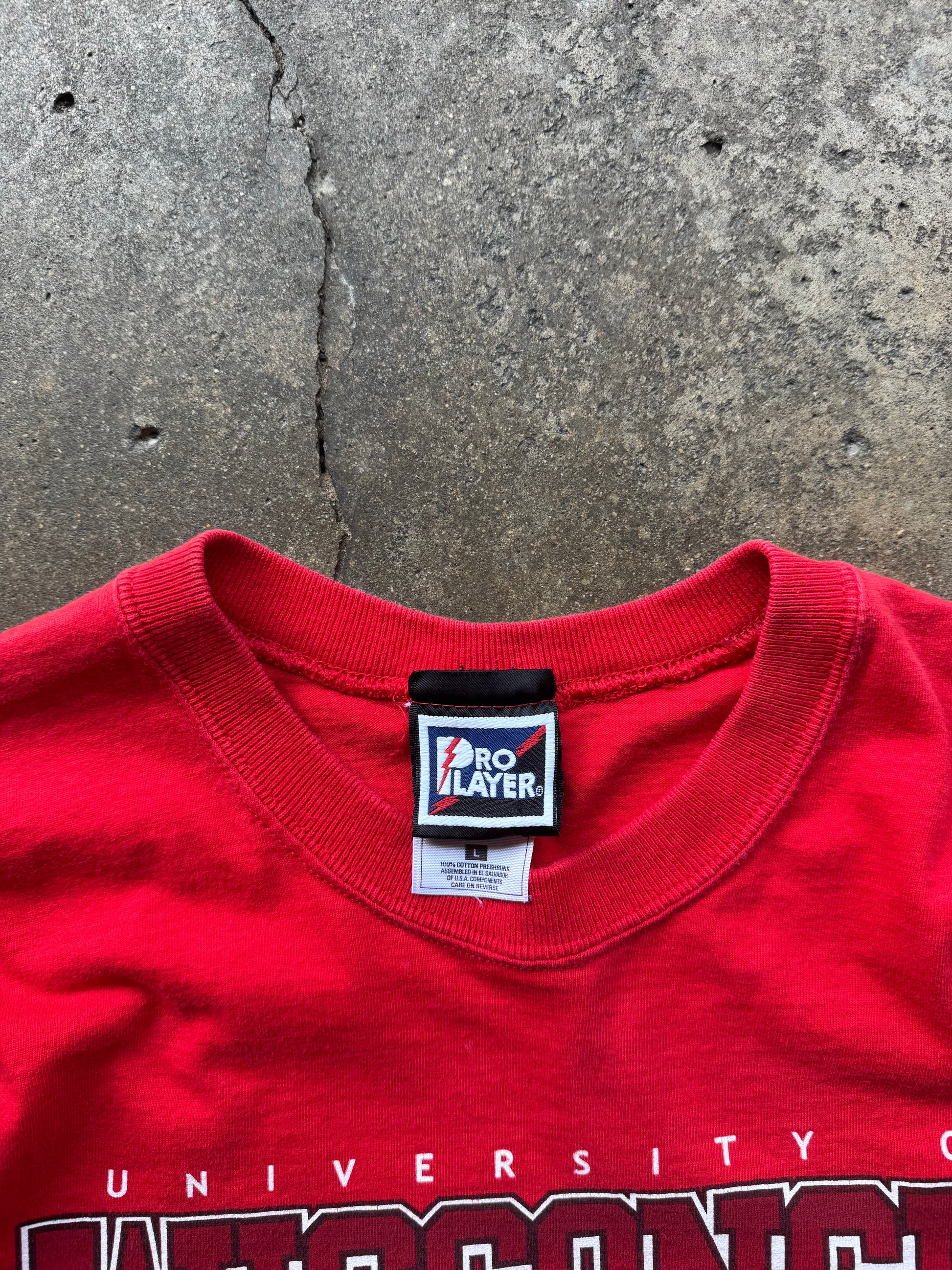 (L) 90s Wisconsin Badgers Rose Bowl Graphic Tee