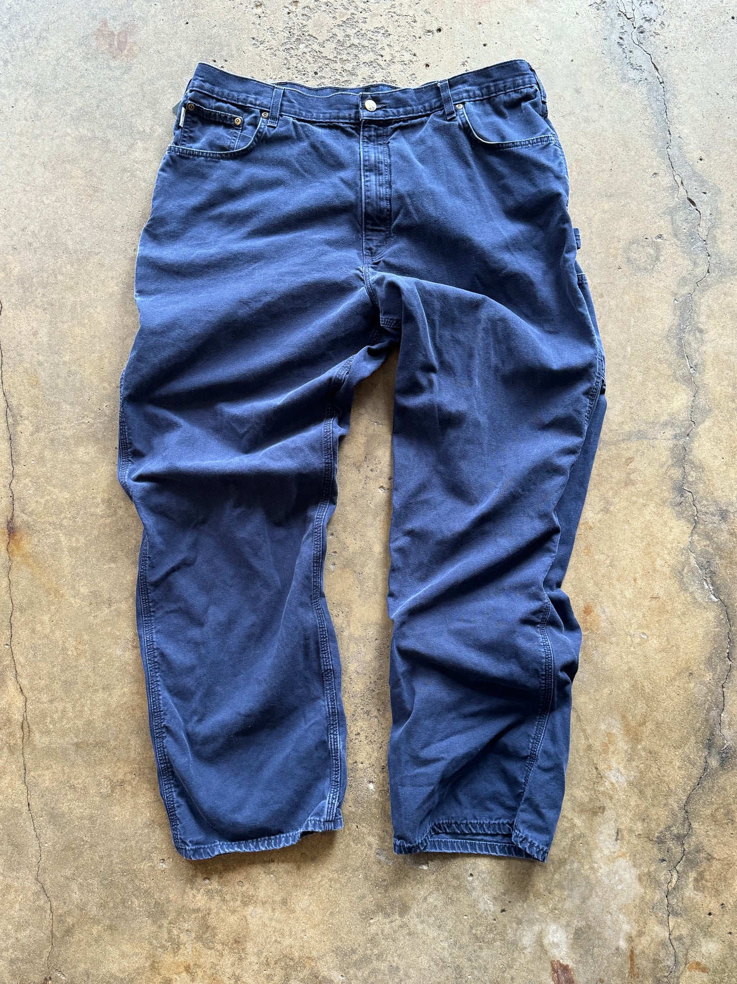 42 - Vintage Dark Blue Carhartt Carpenter Pants